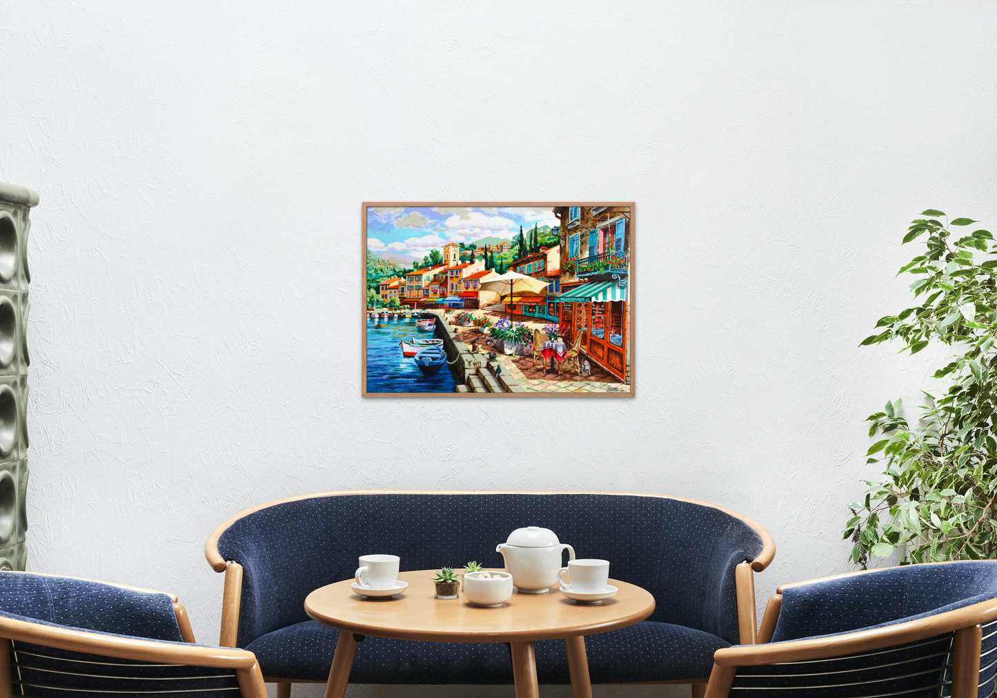 A Coffee Shop by the Pier