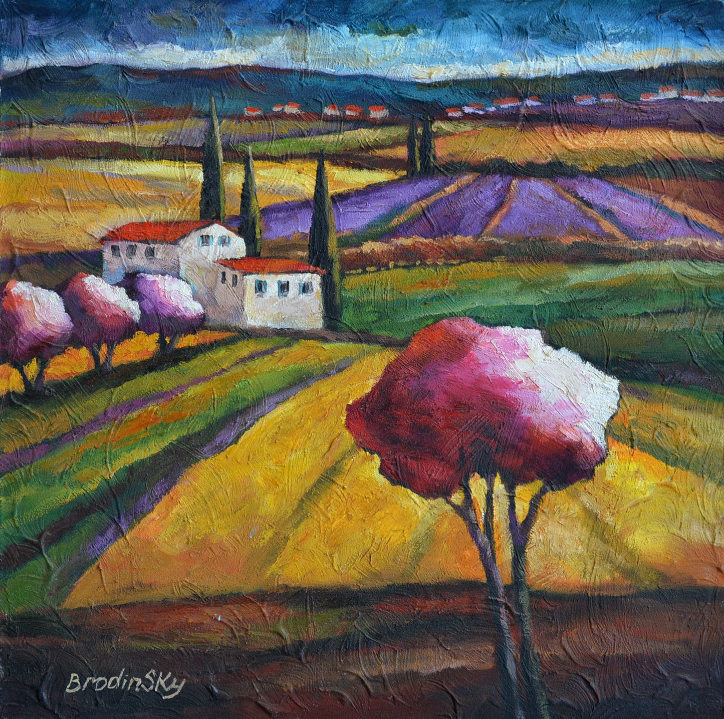 Slava Brodinsky - Viiew of the Village