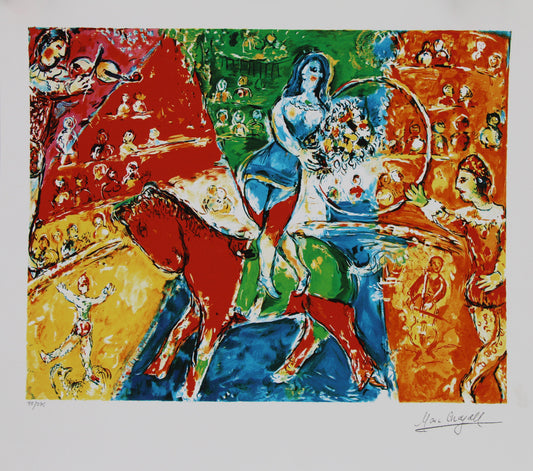 Circus Horse and Rider