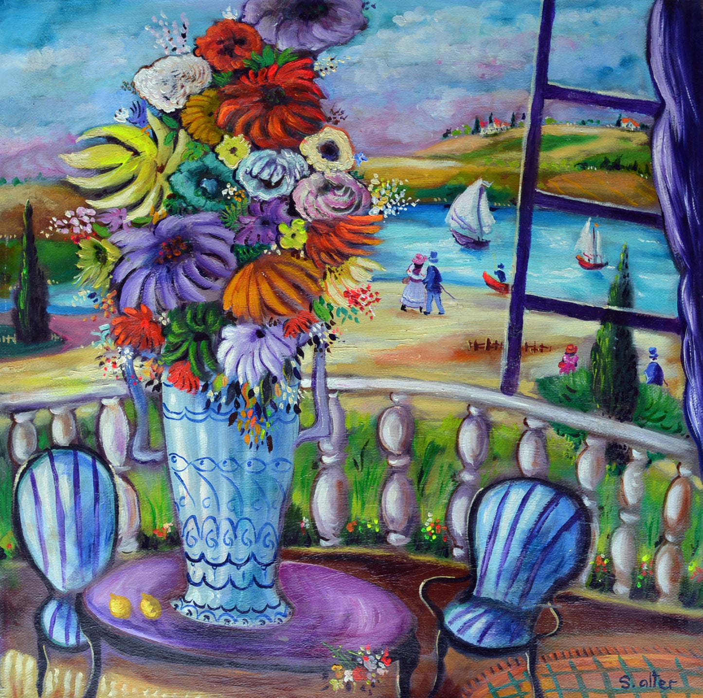 Shlomo Alter - Balcony View