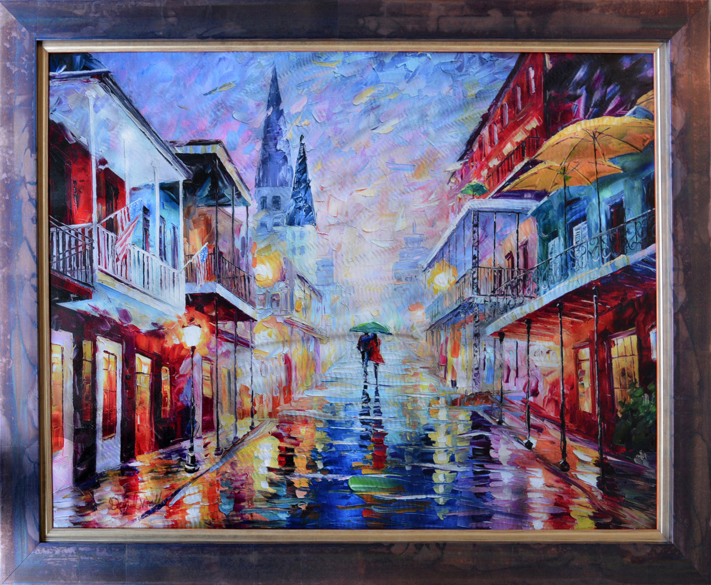 Daniel Wall - French Quarter Framed