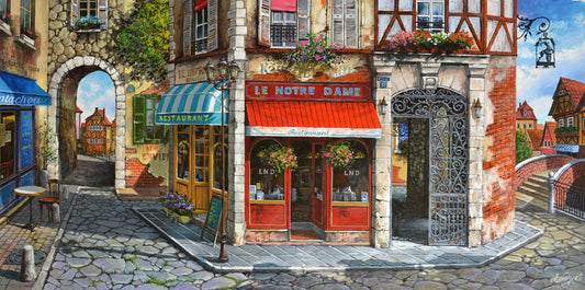 ARKADY OSTRITZKY Le Notre Dame Restaurant, ca. 2010