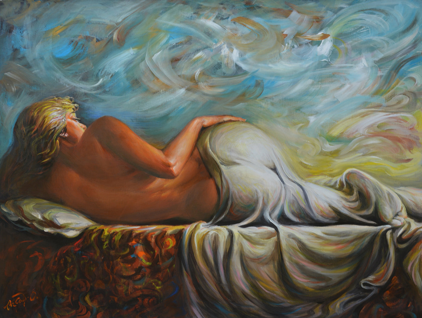 ARKADY OSTRITZKY Seduction, ca. 2000