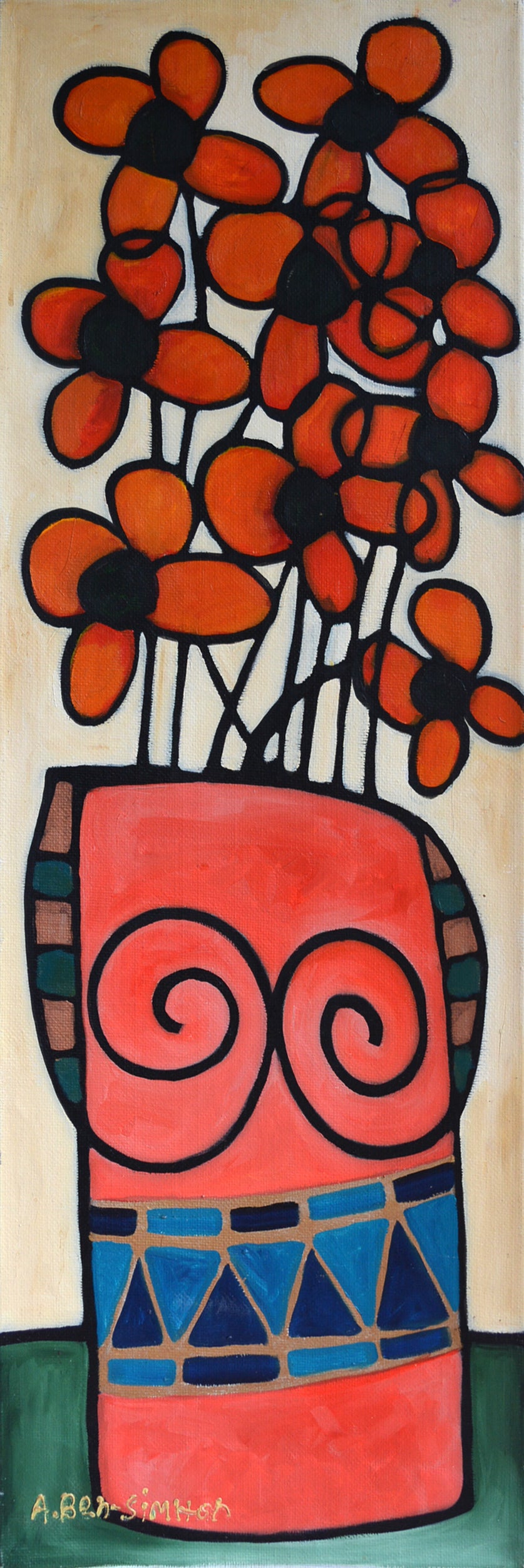Avi Ben Simhon Hugging Vase