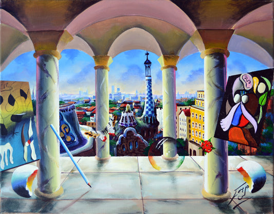 View of Barcelona, ca. 2000