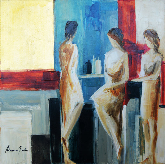 Adriana Naveh Companionship, ca. 2010 Acrylic on Canvas