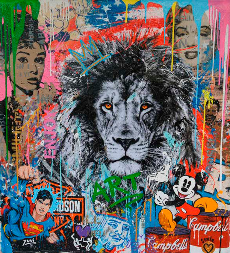 Yuvi Enjoy Life Acrylic on Canvas