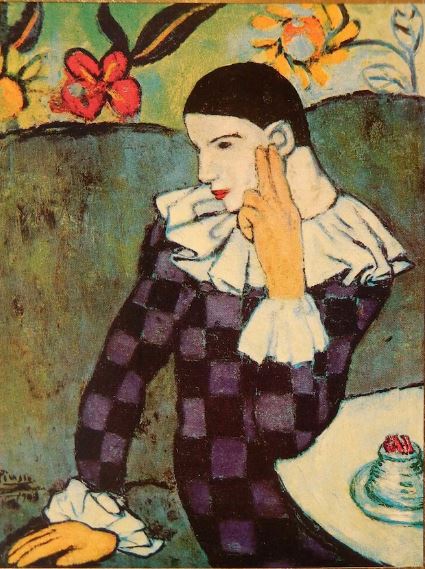 Harlequin Leaning on His Elbow