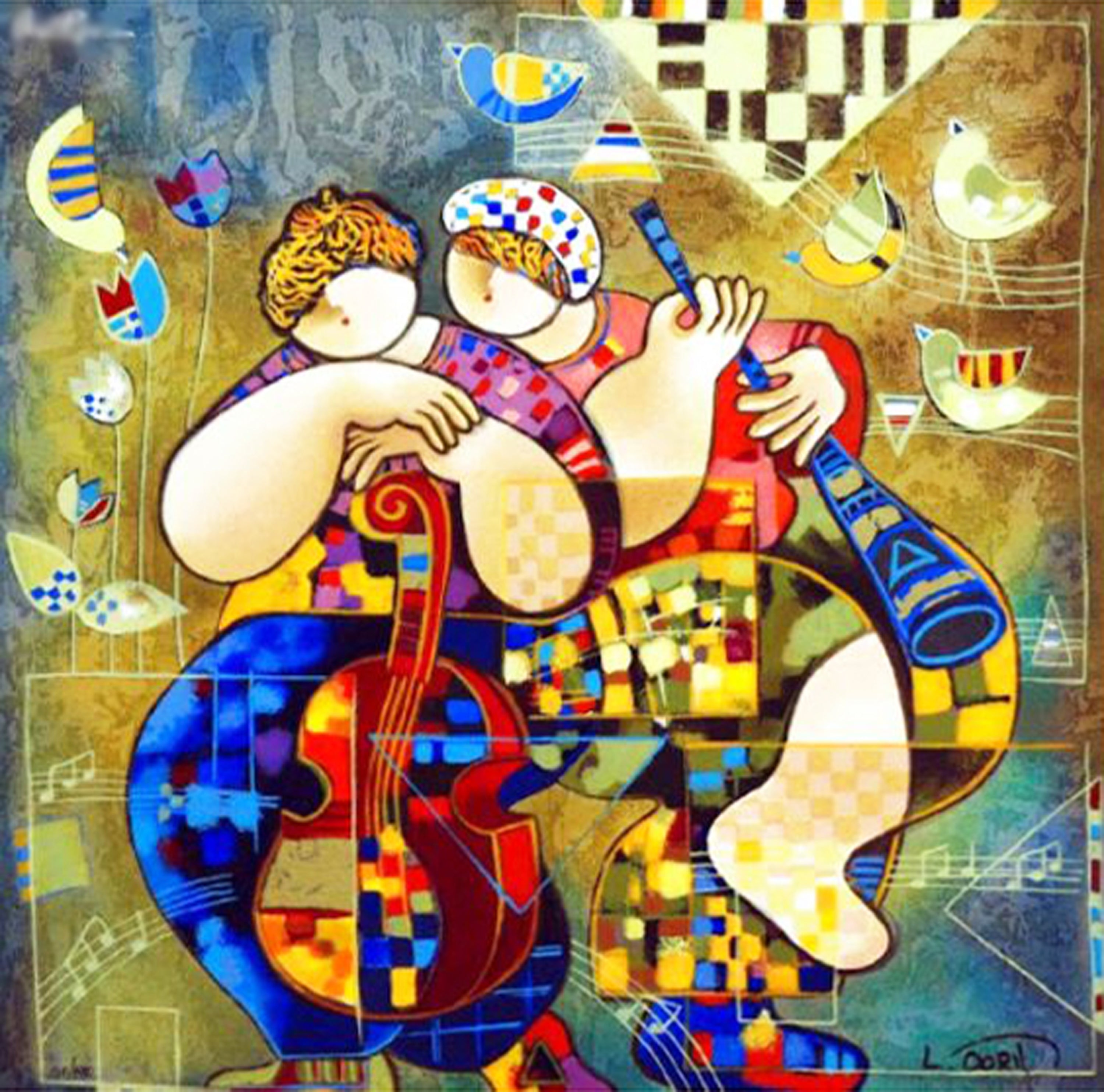 Serenade for Two – CJR Fine Arts & Framing