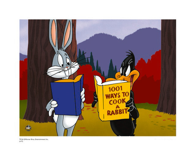 Cartoon Show 101 Rabbit CJR Fine Arts and Framing | Classic Moments - 1001 ways to cook a ...