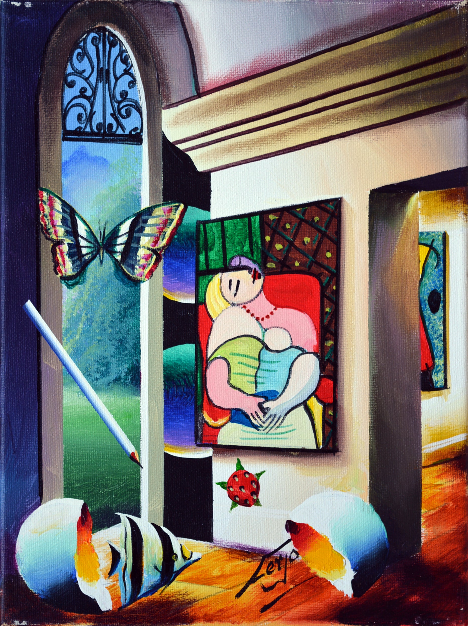 Muse 2000 The Muse, ca. 2000 – CJR Fine Arts & Framing